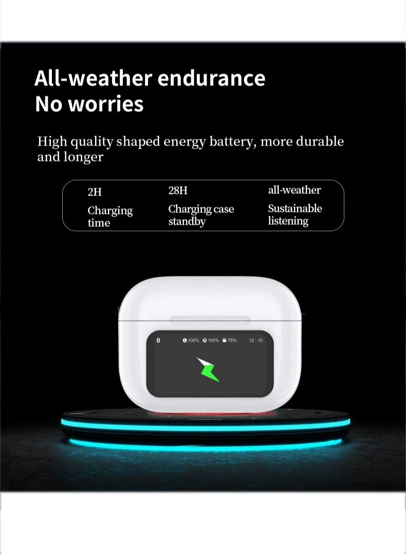 Touch Screen ANS TWS Earbuds - Wireless Earbud