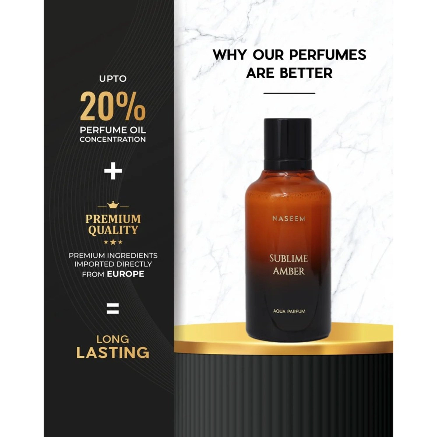 Sublime Amber - Eau de Parfum 100 ml