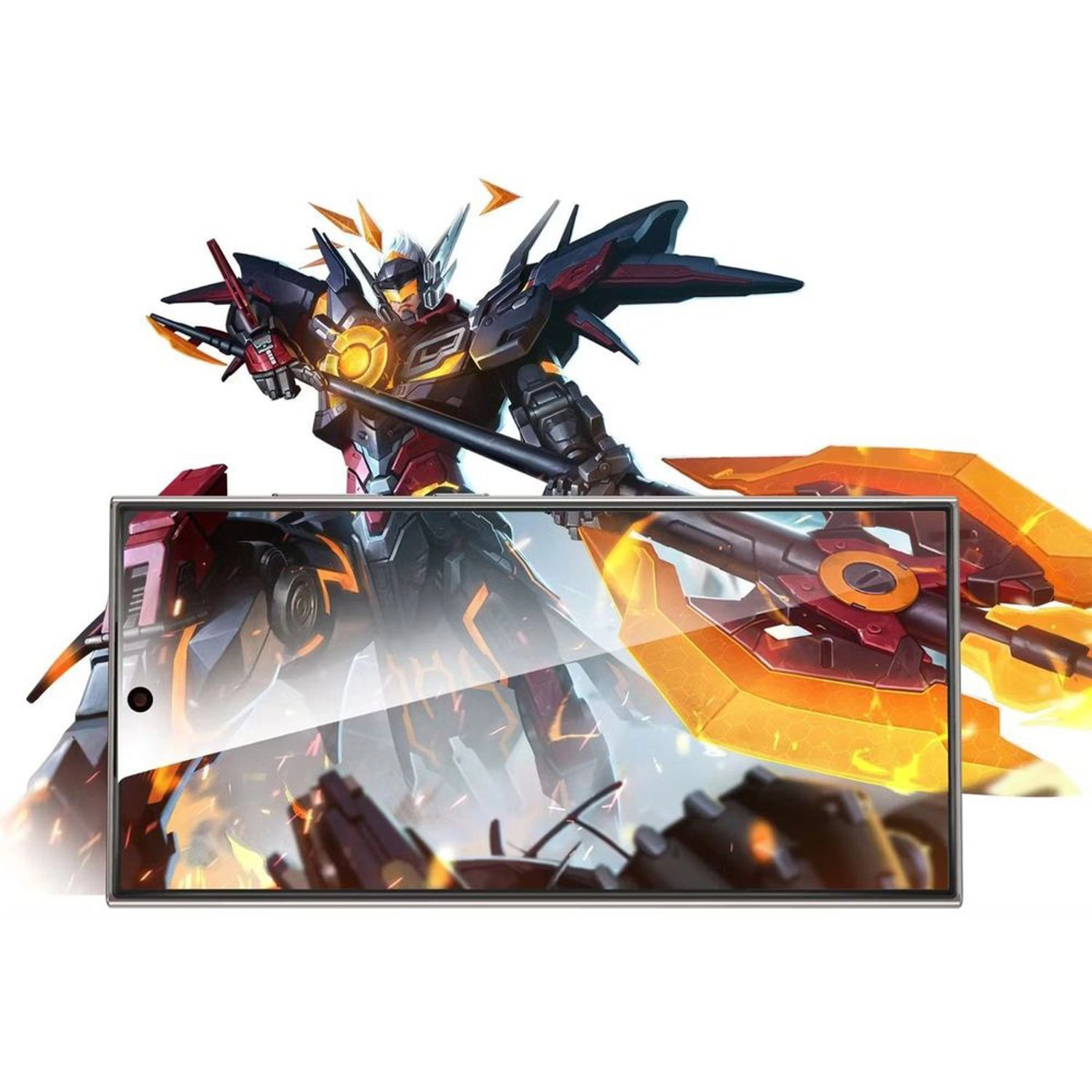 Privacy Screen Protector Samsung Galaxy S24 - 9H Tempered Glass