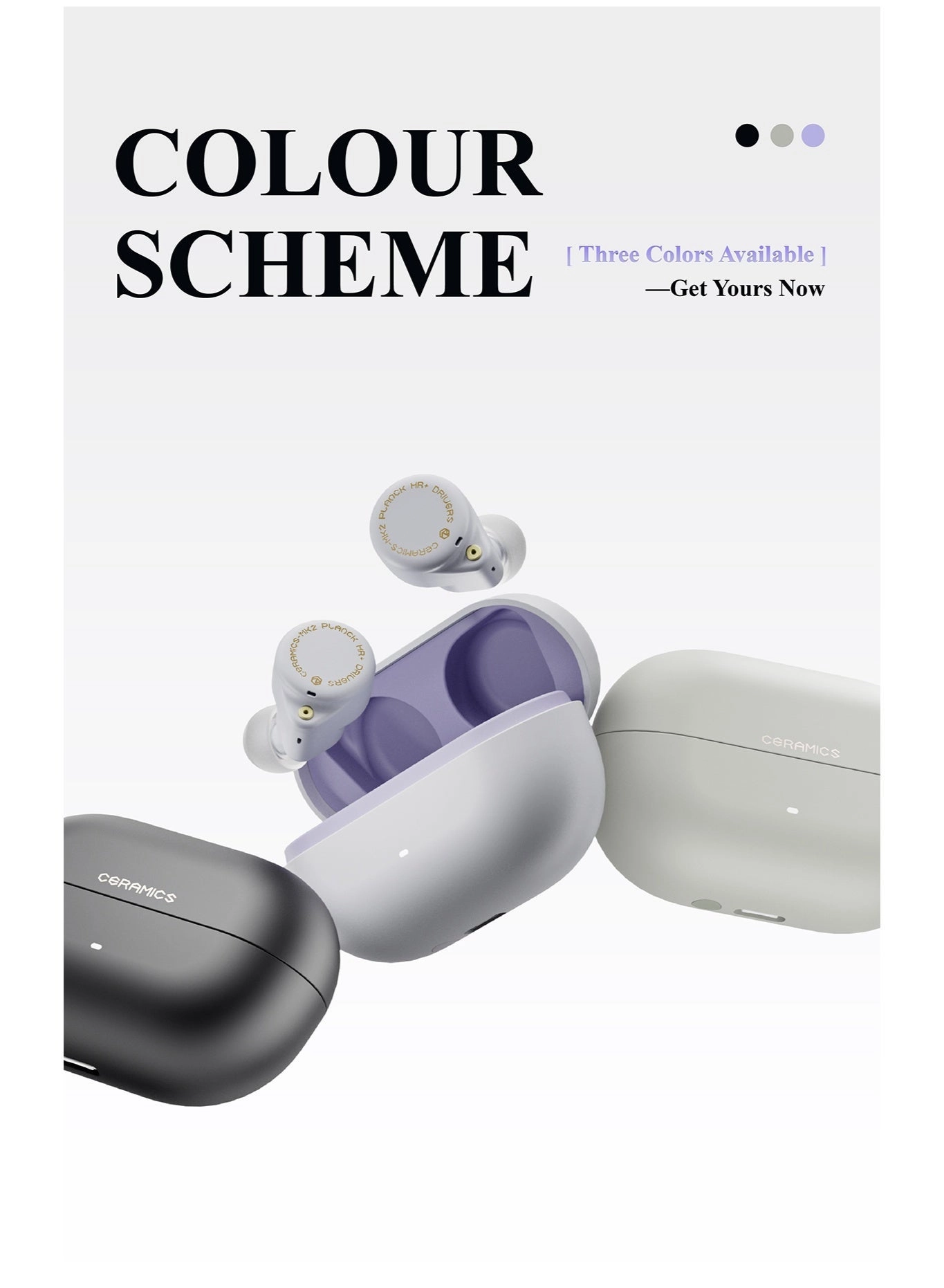 Ceramics Wireless Earbud