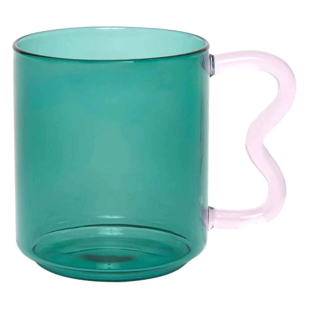 Decor Curve Glass Mug