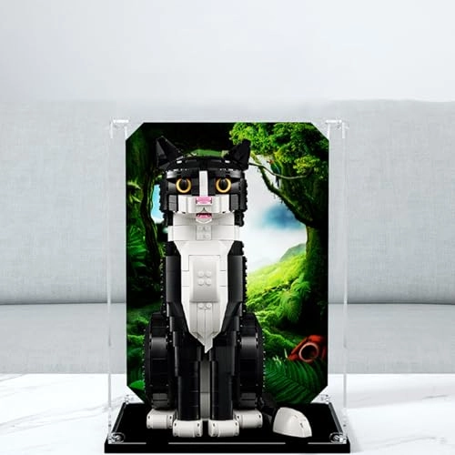Acrylic Display Case - 1 compatible with Lego Model
