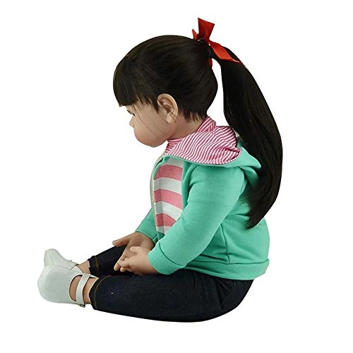 Reborn Baby Doll - 55cm/22in Soft Silicone Dressed