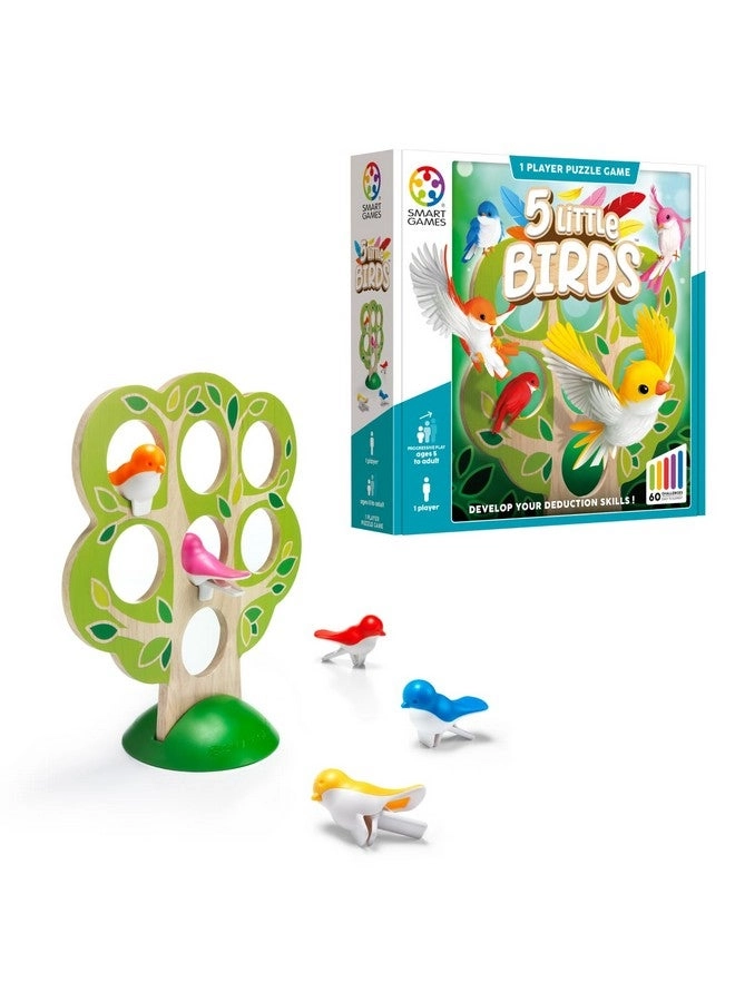 SmartGames 5 Little Birds Wooden Puzzle