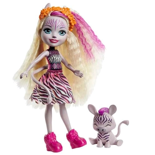 Zadie Zebra Doll - 6-in Plastic Ages 3+