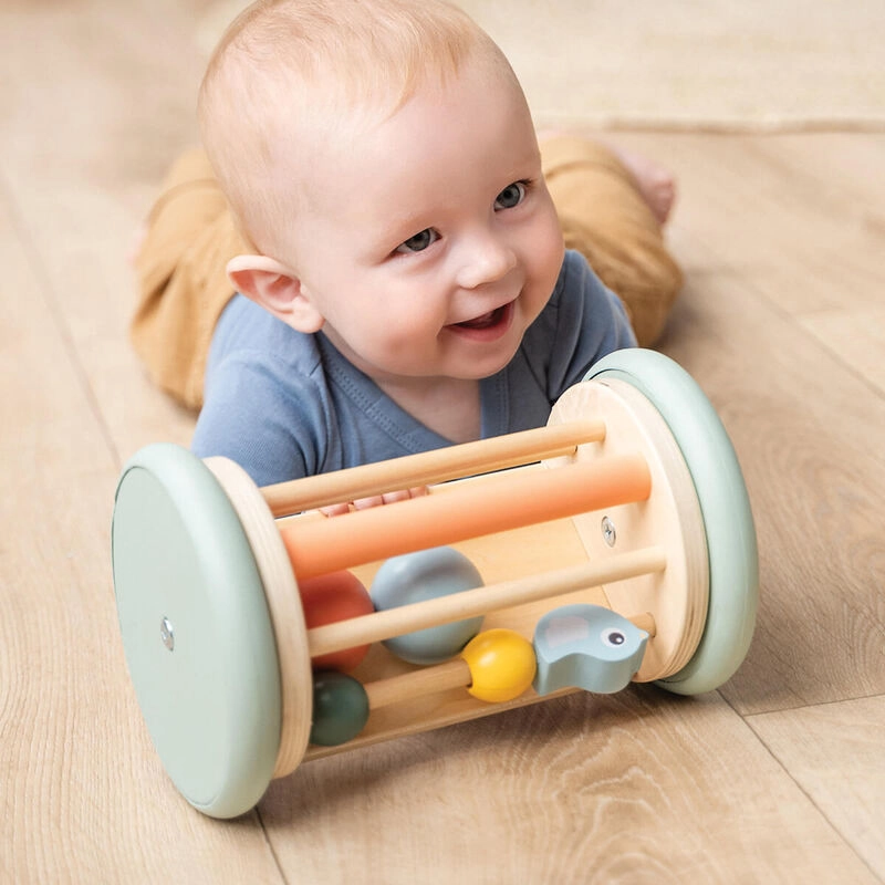 Rolling Activity Mirror Birdee - Color Mix 3 months