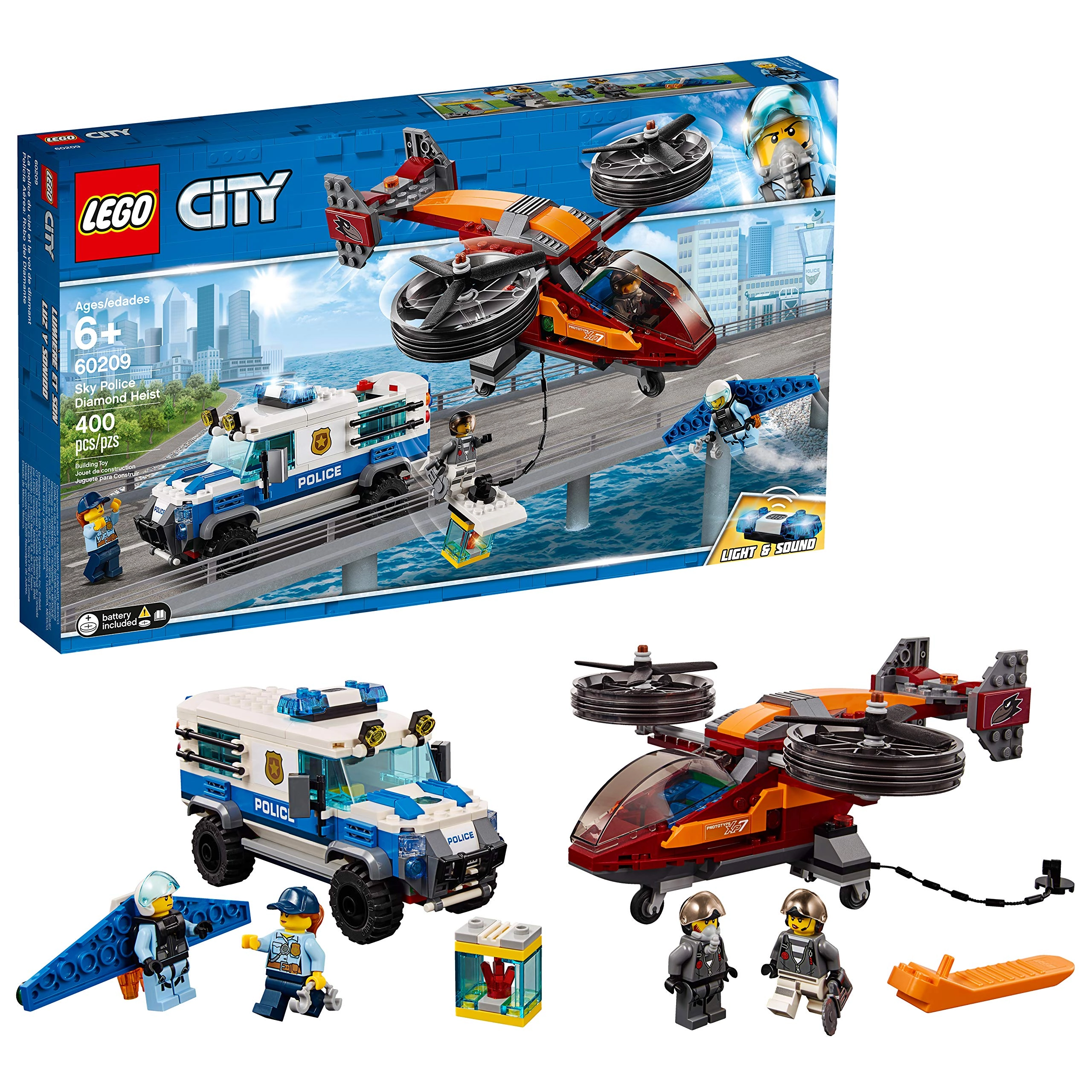 LEGO City Sky Police Diamond Heist (60209)