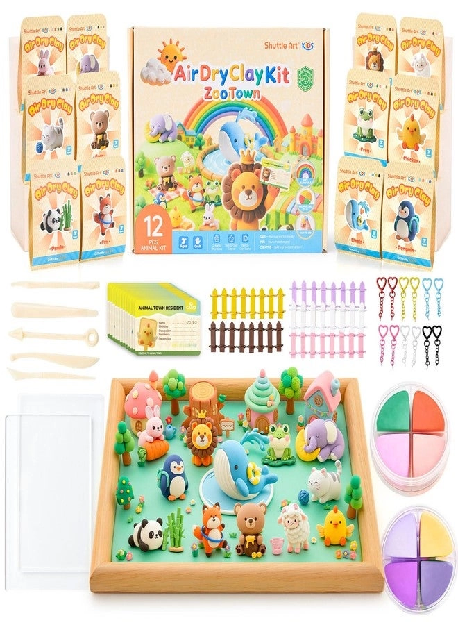 Shuttle Art Air Dry Clay - 55 pcs.