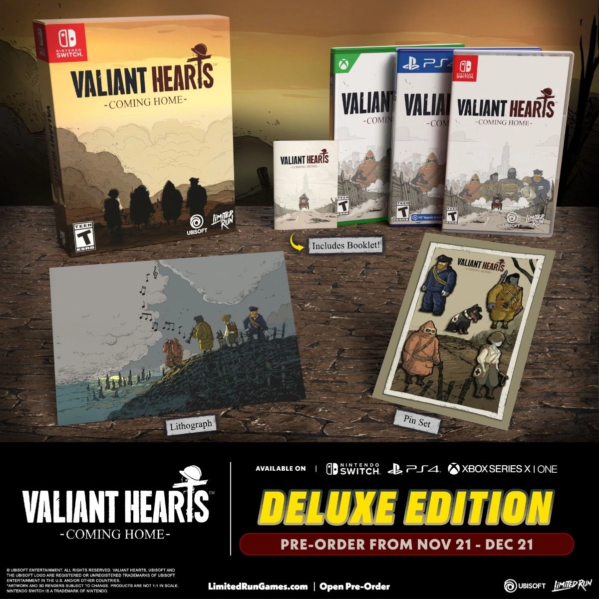 Valiant Hearts: Coming Home Deluxe Edition - Xbox Series X
