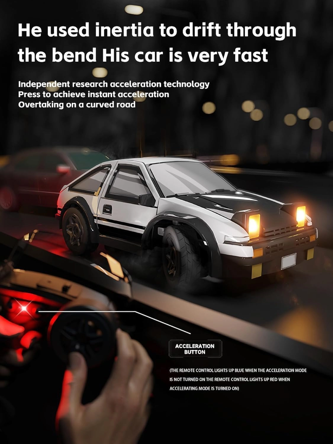 RC Drift Car - 1/64 Scale