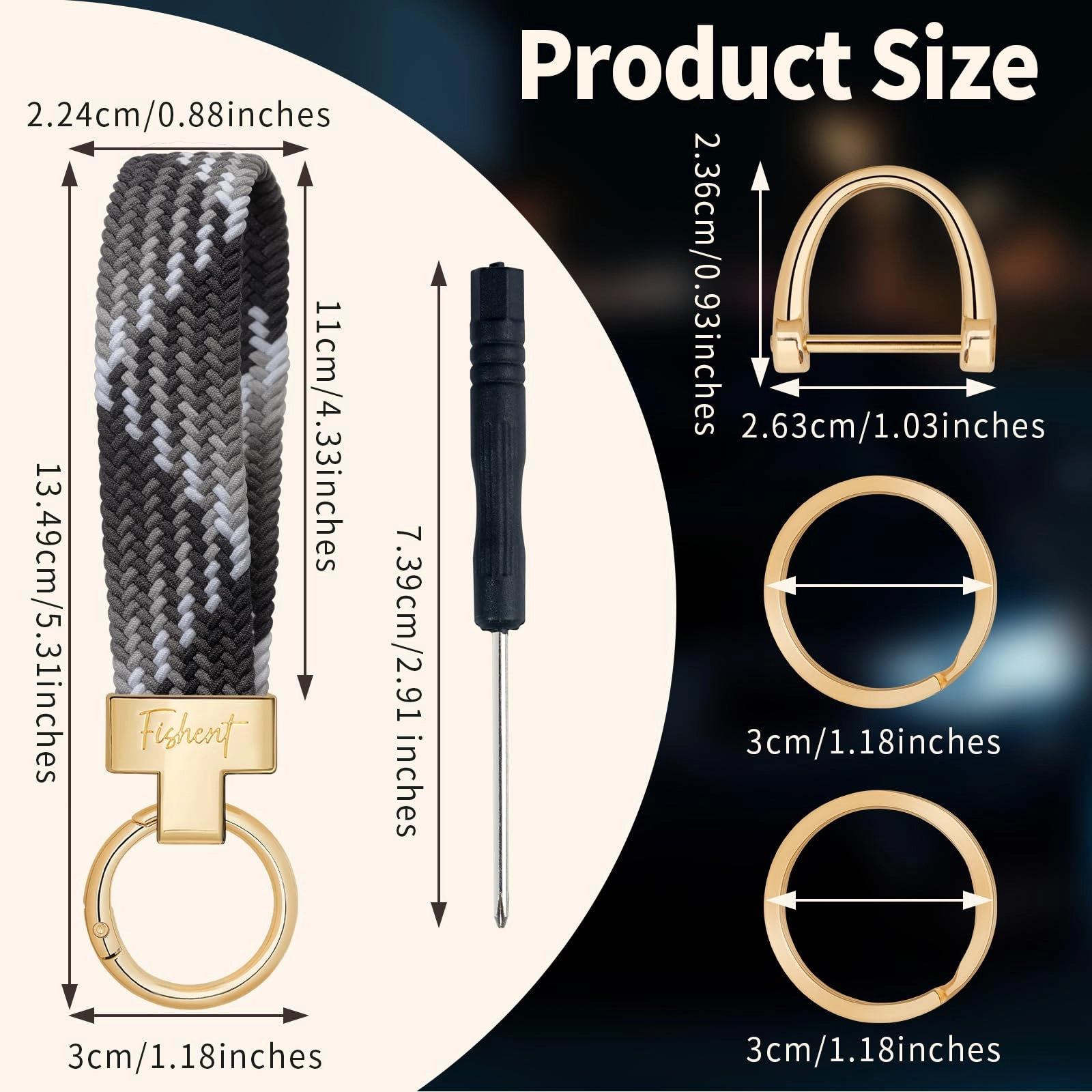 Stretchy Car Keychain - Fun