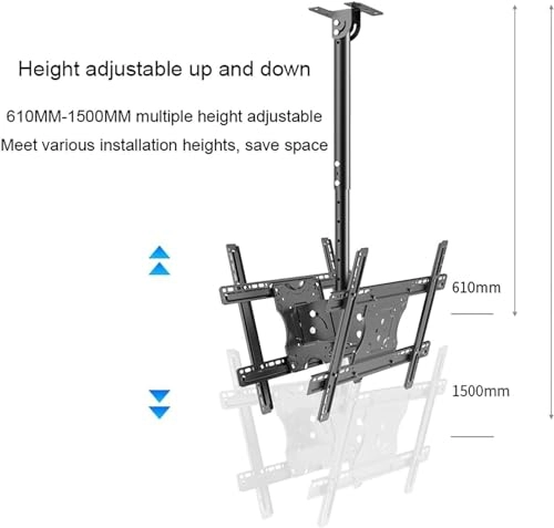TV Ceiling Mount - 50kg 32-75 inch