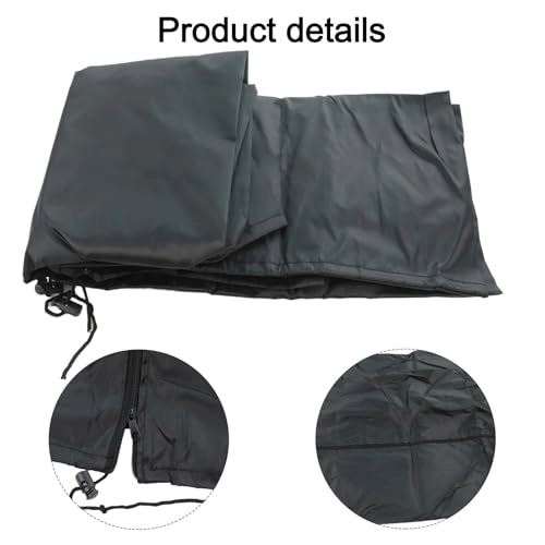 Refrigerator Cover - 210D Waterproof 60*85*185CM Black