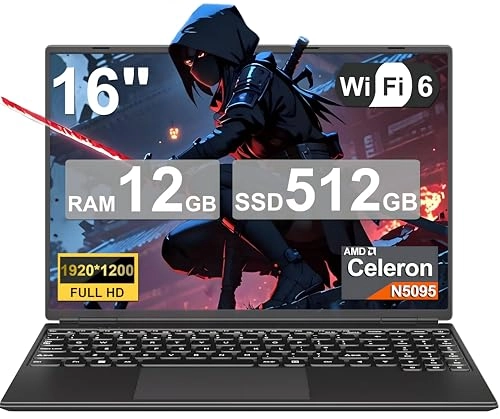 N600 - 16'' Celeron N5095 12GB DDR4 512GB SSD