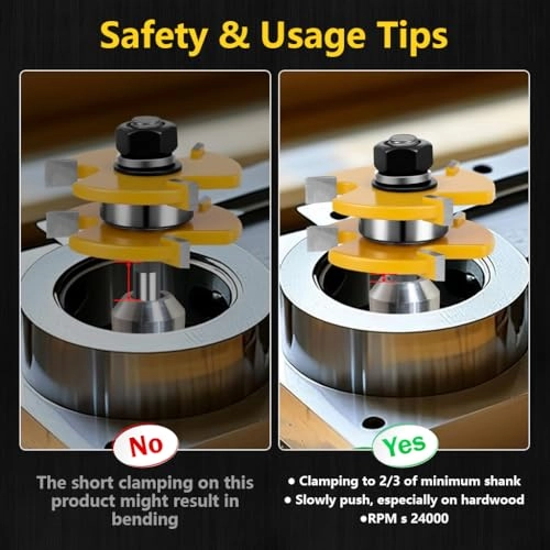 Router Bits - 1/4'' (6.35mm) 2Pcs