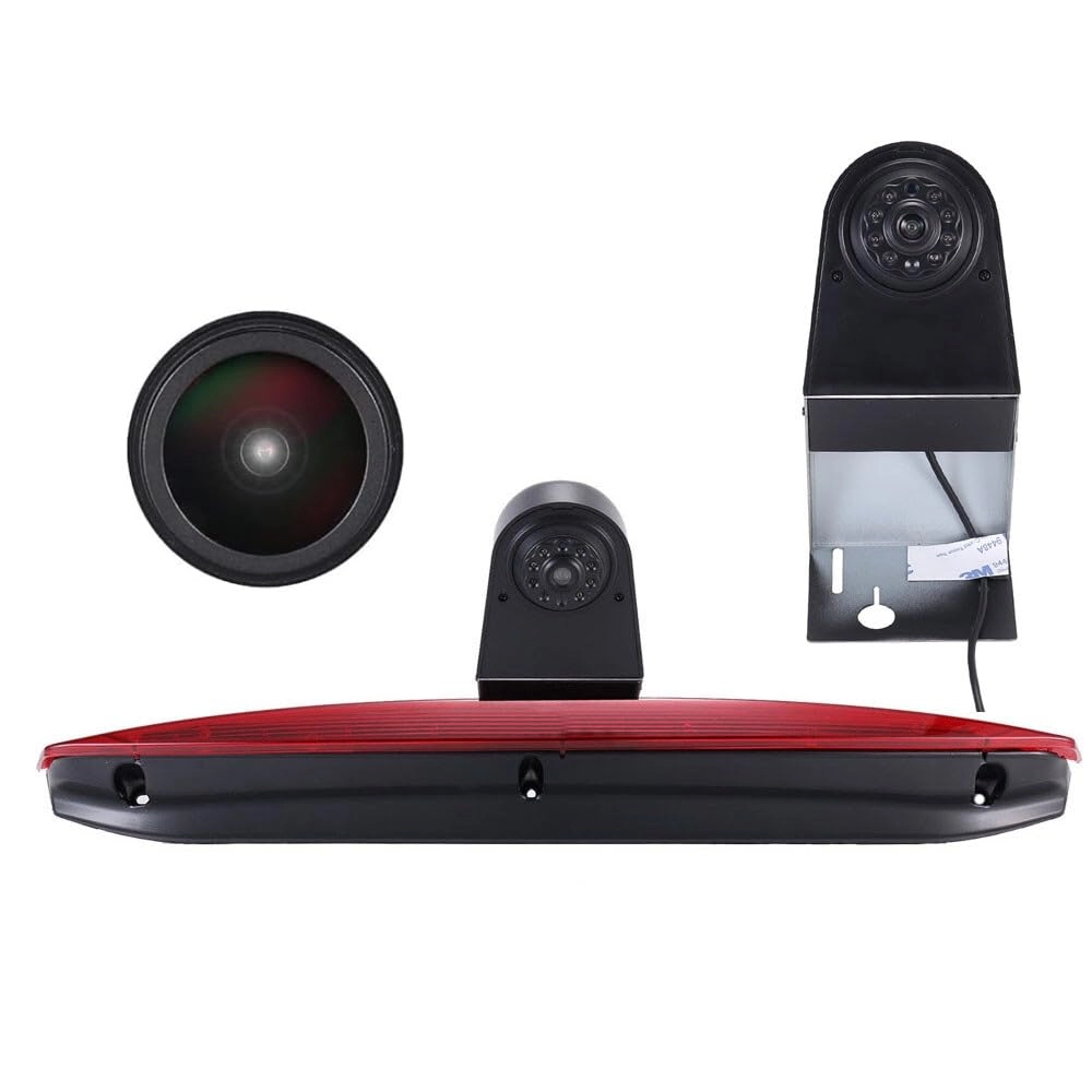 Reversing Camera + LCD Colour Display Monitor - Night vision AHD video signal or CVBS signal 1280 x 720 pixels