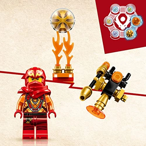 NINJAGO Kai’s Dragon Power Spinjitzu Flip (71777)