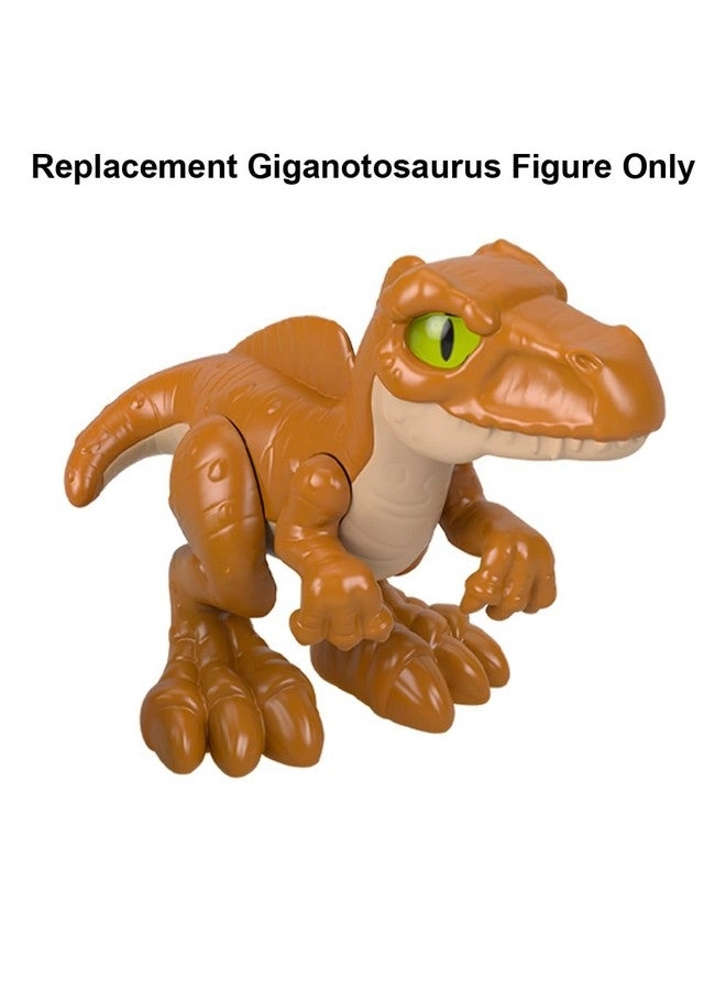 Baby Giganotosaurus - Jurassic World Dominion - Replacement Poseable Brown and Tan (HMJ79)