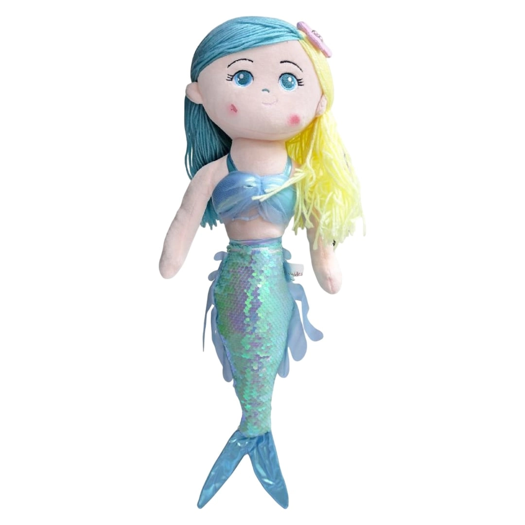 Carrefour Mermaid Rag Doll - 58cm