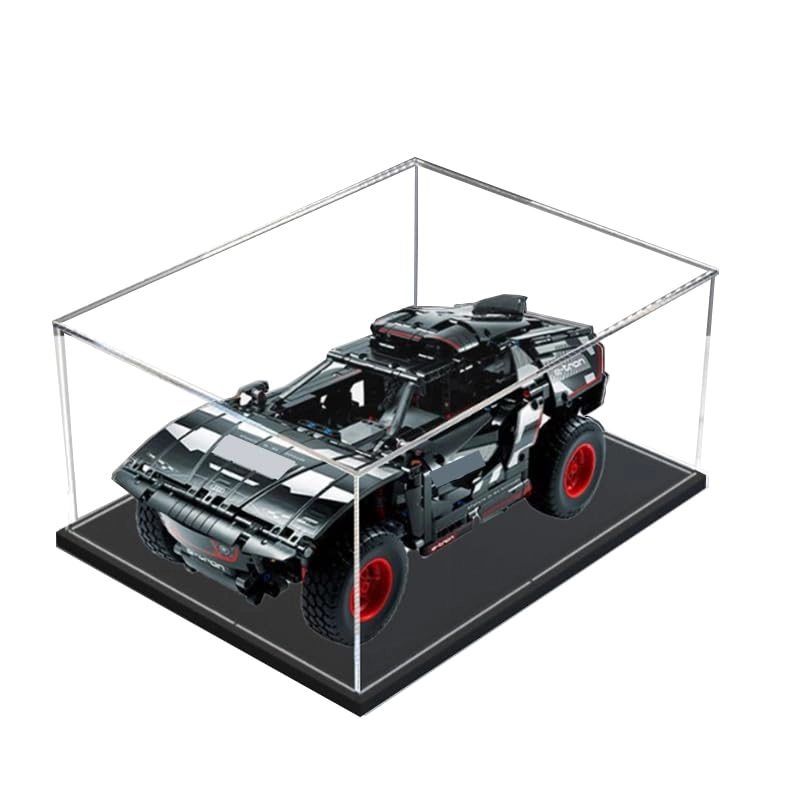 Display Case (42160) - Transparent Acrylic White Bottom
