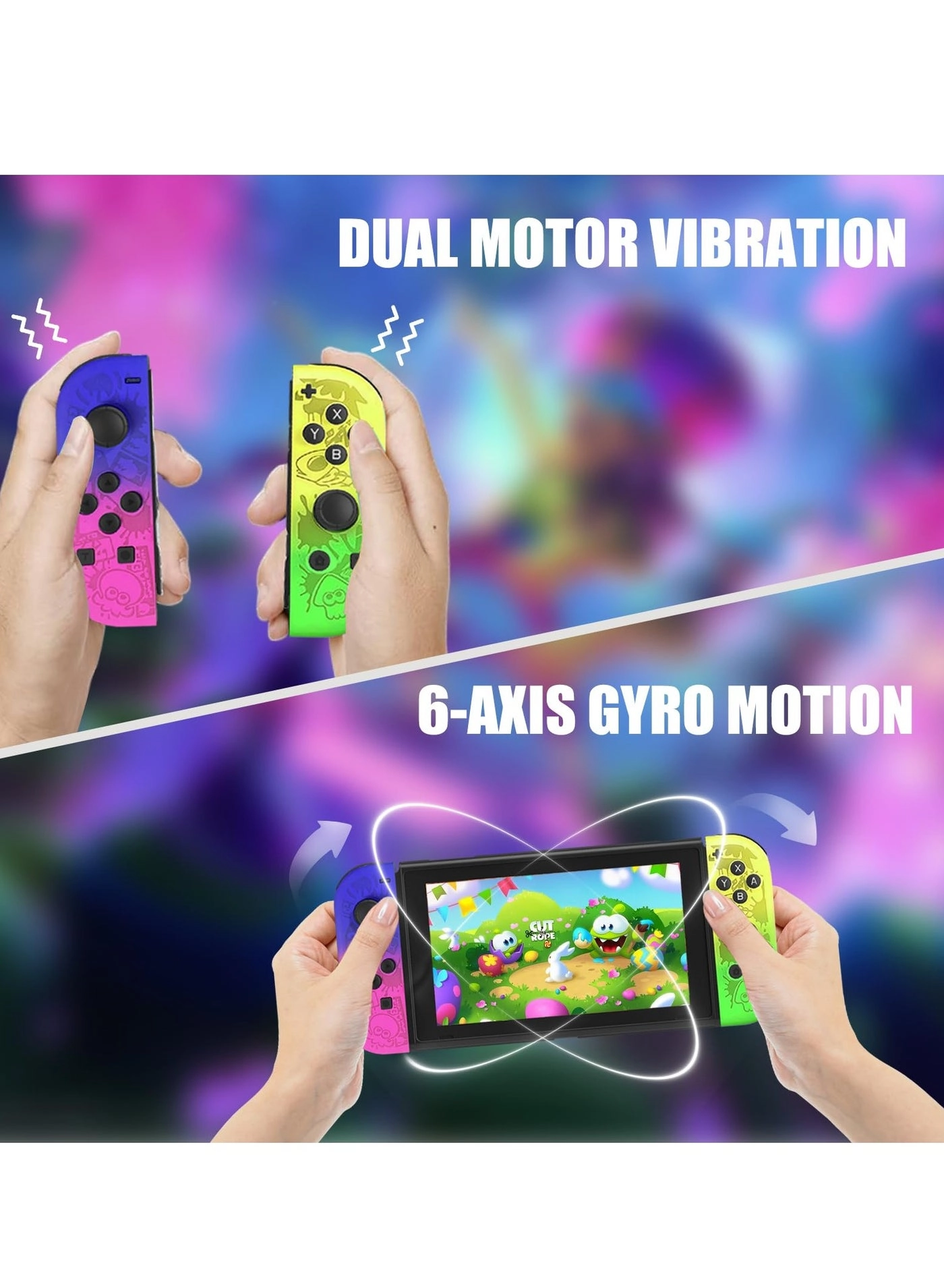 JOY-04 - Blue & Green Nintendo Switch