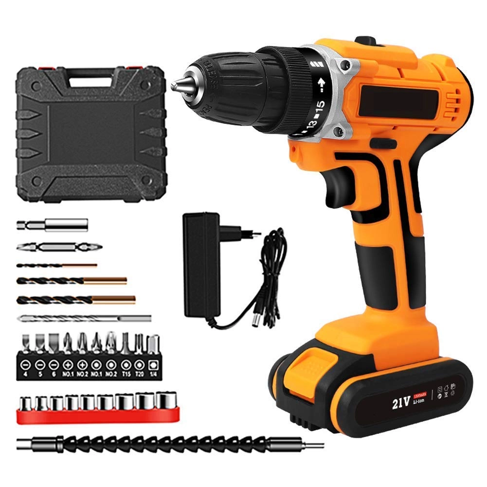 GZDtdsd Cordless Drill Driver - 6000mAh