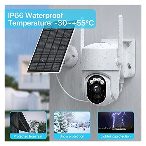 Outdoor Solar Security Camera 2K