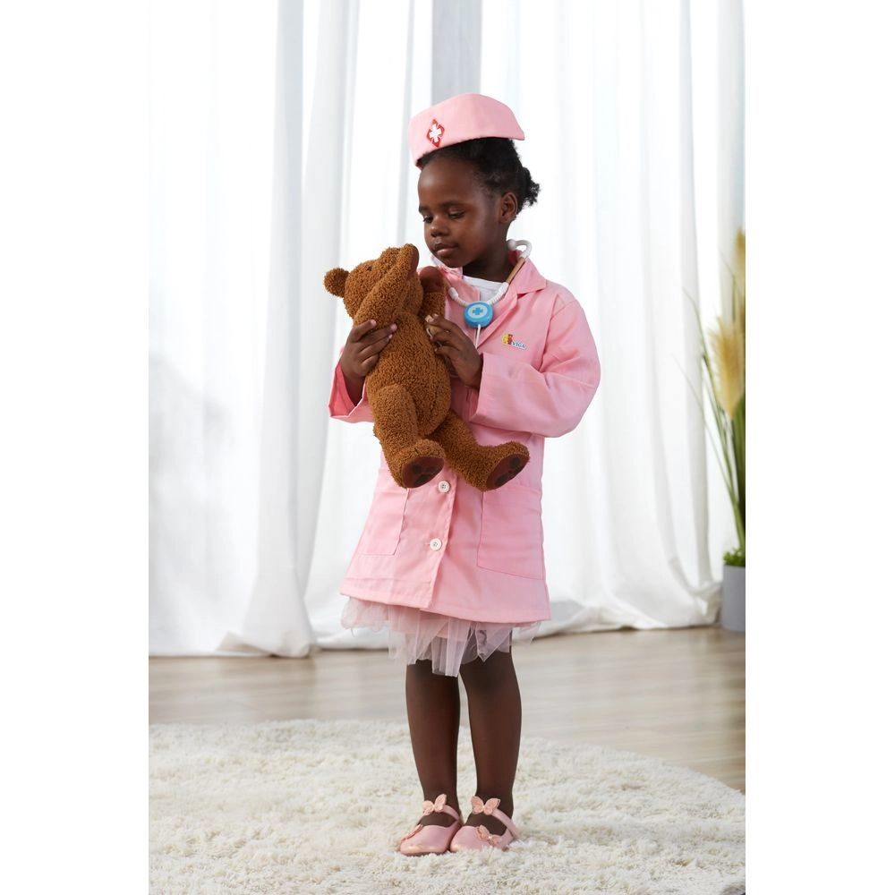 Little Nurse Uniform & Hat - 3 +