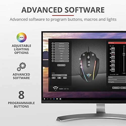 GXT 165 Celox Gaming Mouse - USB