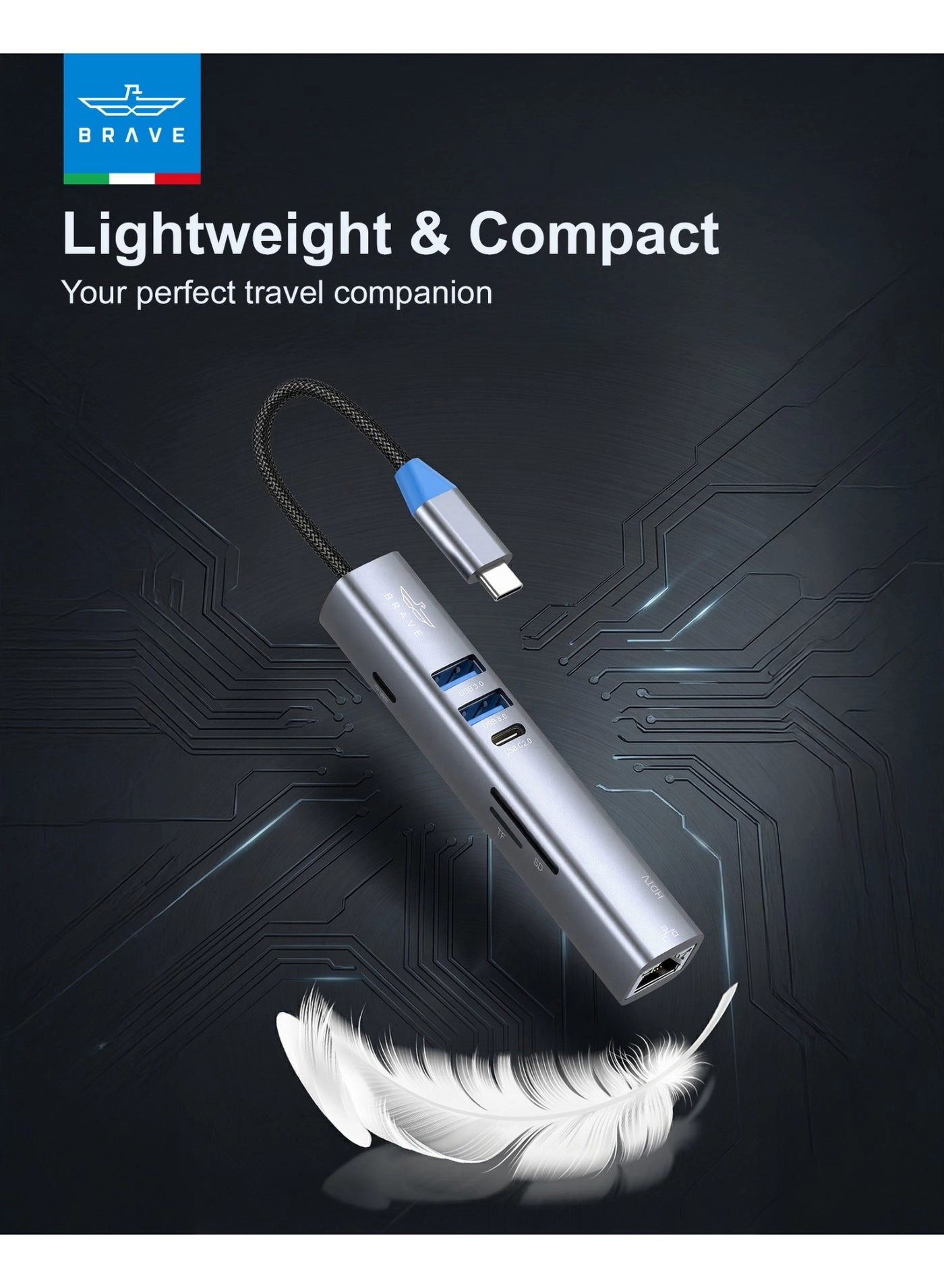 BH-08 - USB-C MacBook Pro MacBook Air iPad Pro Surface Dell HP Lenovo iPhone 17 Samsung Galaxy