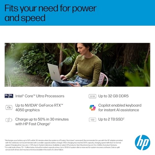 OmniBook 7 16-ay0002ne - 16'' Core Ultra 7 255H 32GB 1TB SSD