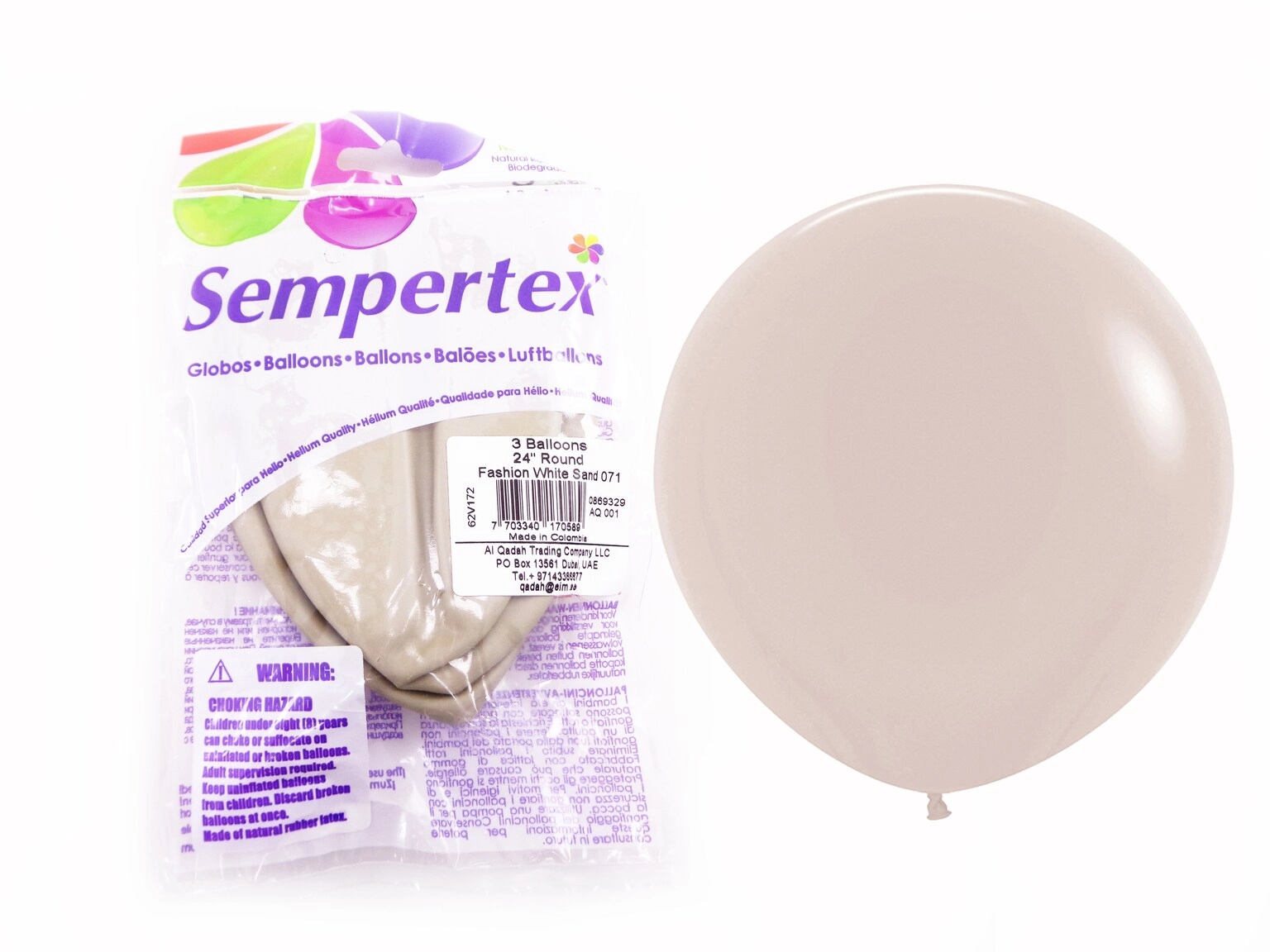 Round Balloons - 3 pcs birthday