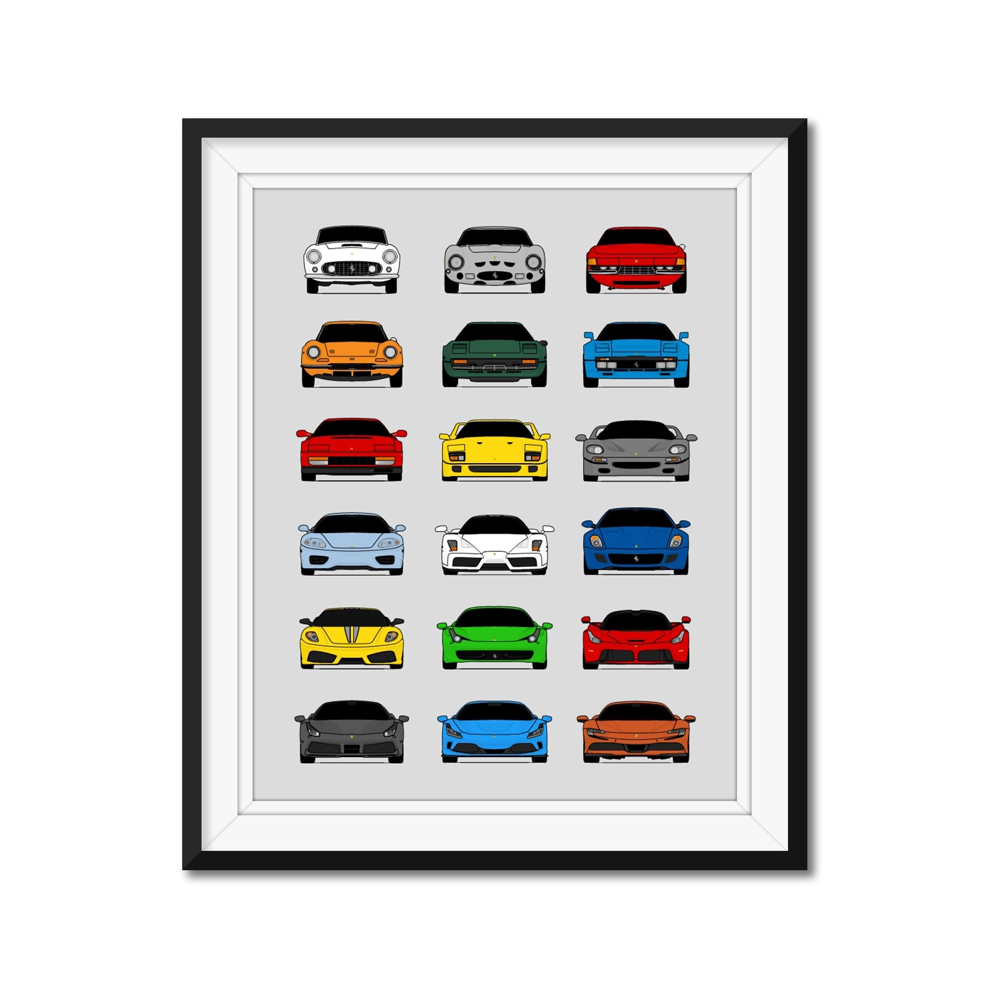 custom car posters Handmade Poster - Premium Photo Paper 24x36"
