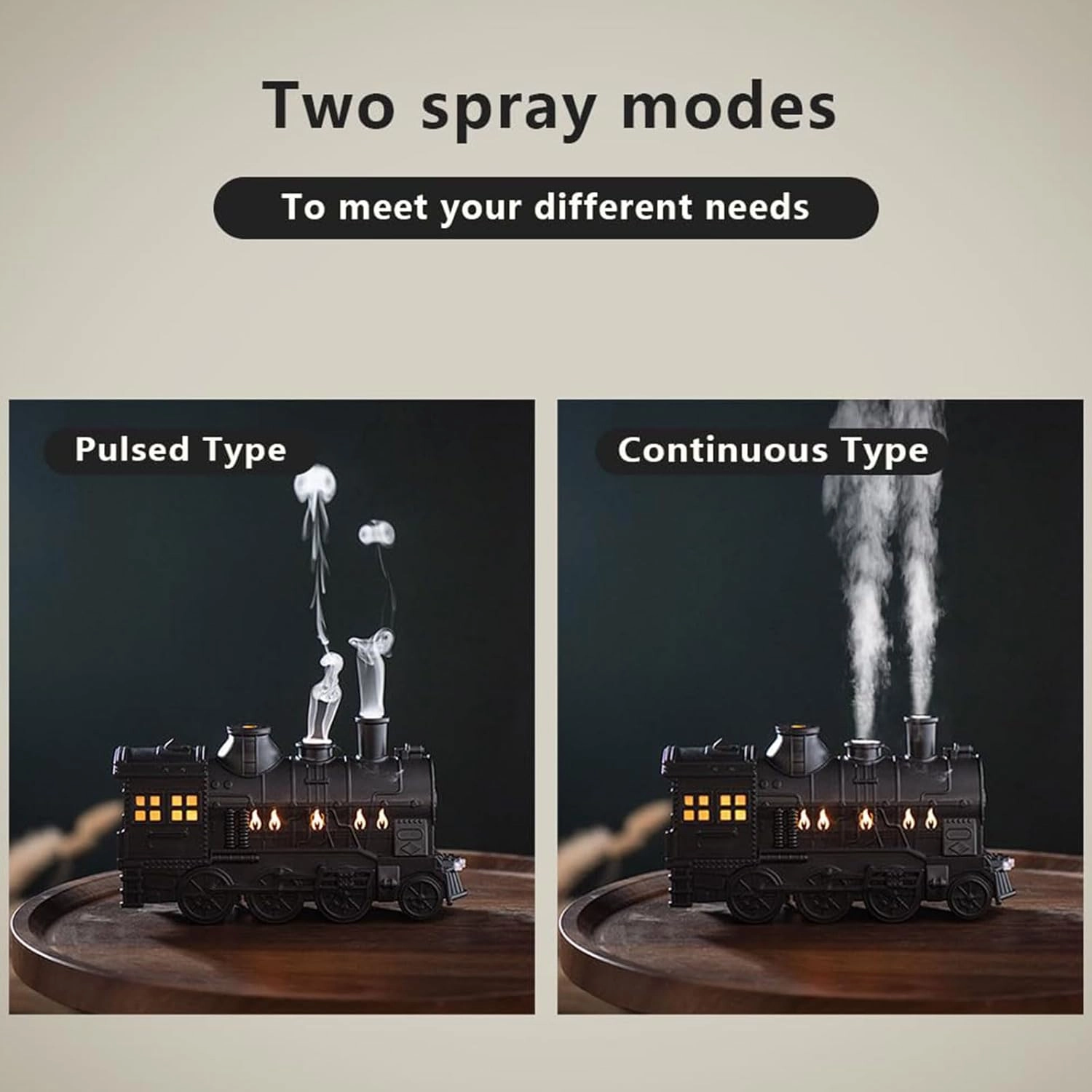 Train Flame Diffuser & Humidifier