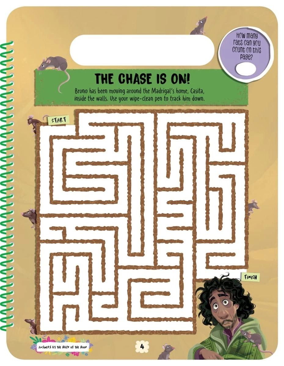 Disney Princess Enchanted Wipe Clean Activities - 3+