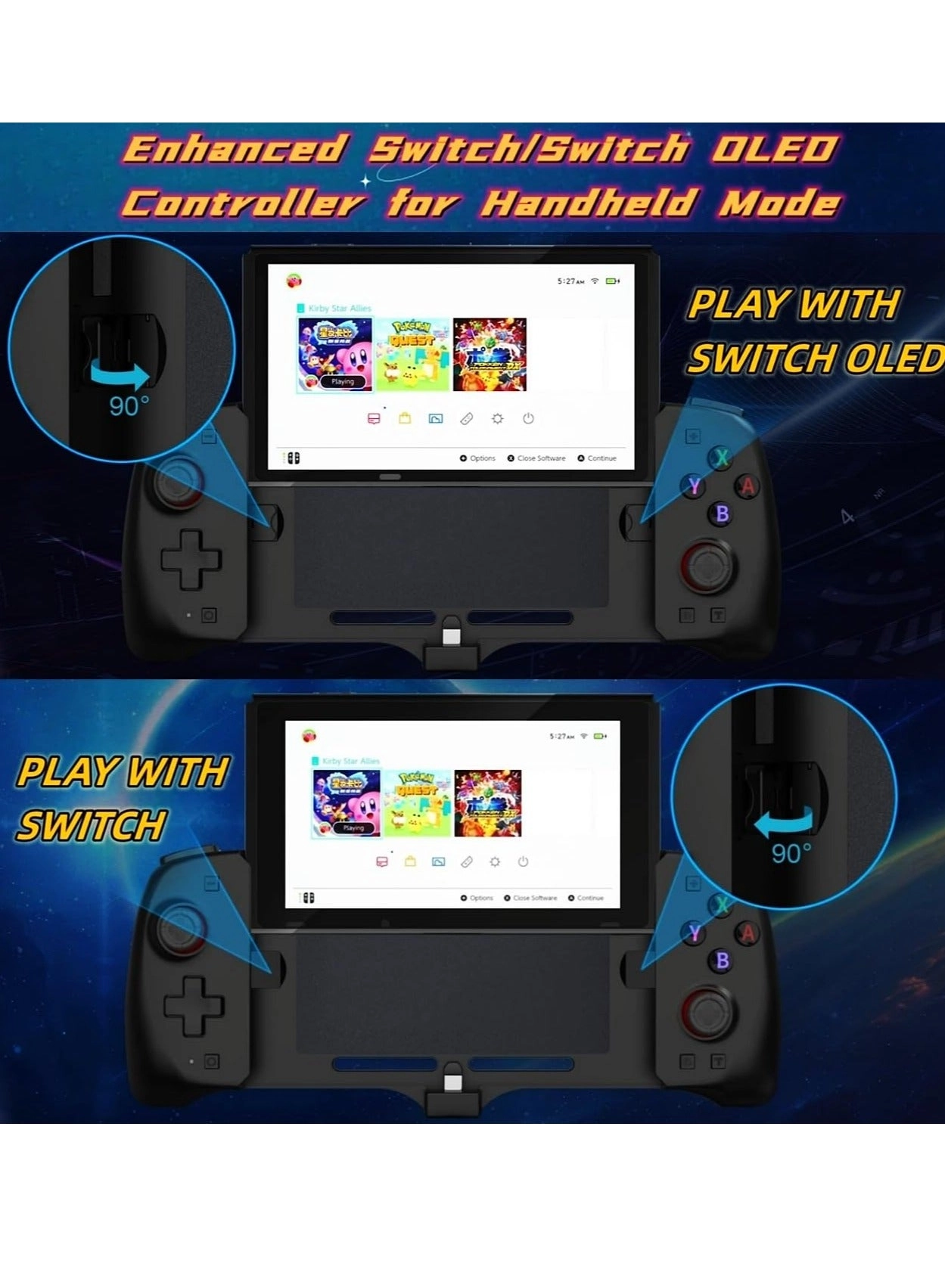 Switch Controller - BLACK Switch/OLED