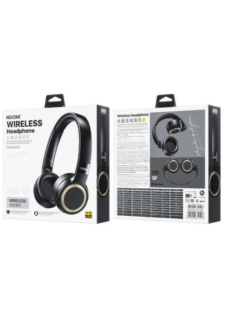 WM-12 Wireless Headphone