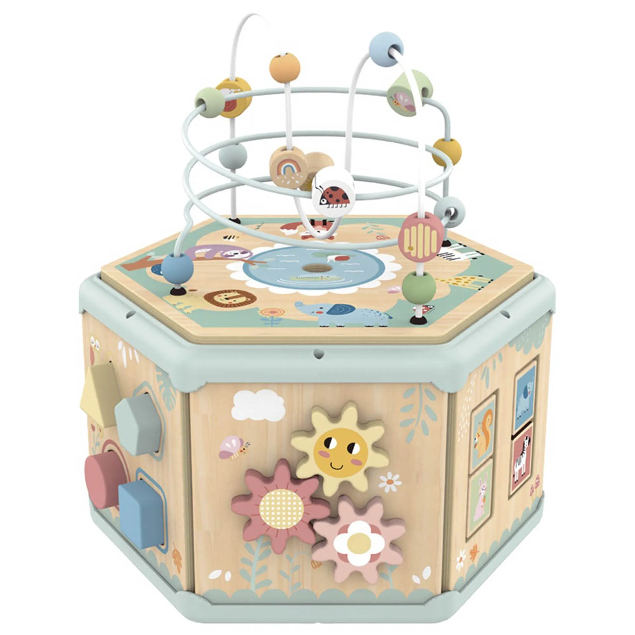 7-in-1 Activity Cube - 2 years & above 6 pieces