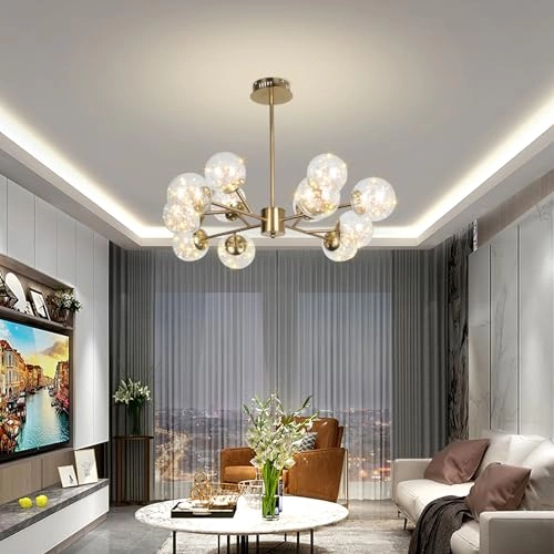 Sputnik Chandelier - 12-Light 72W