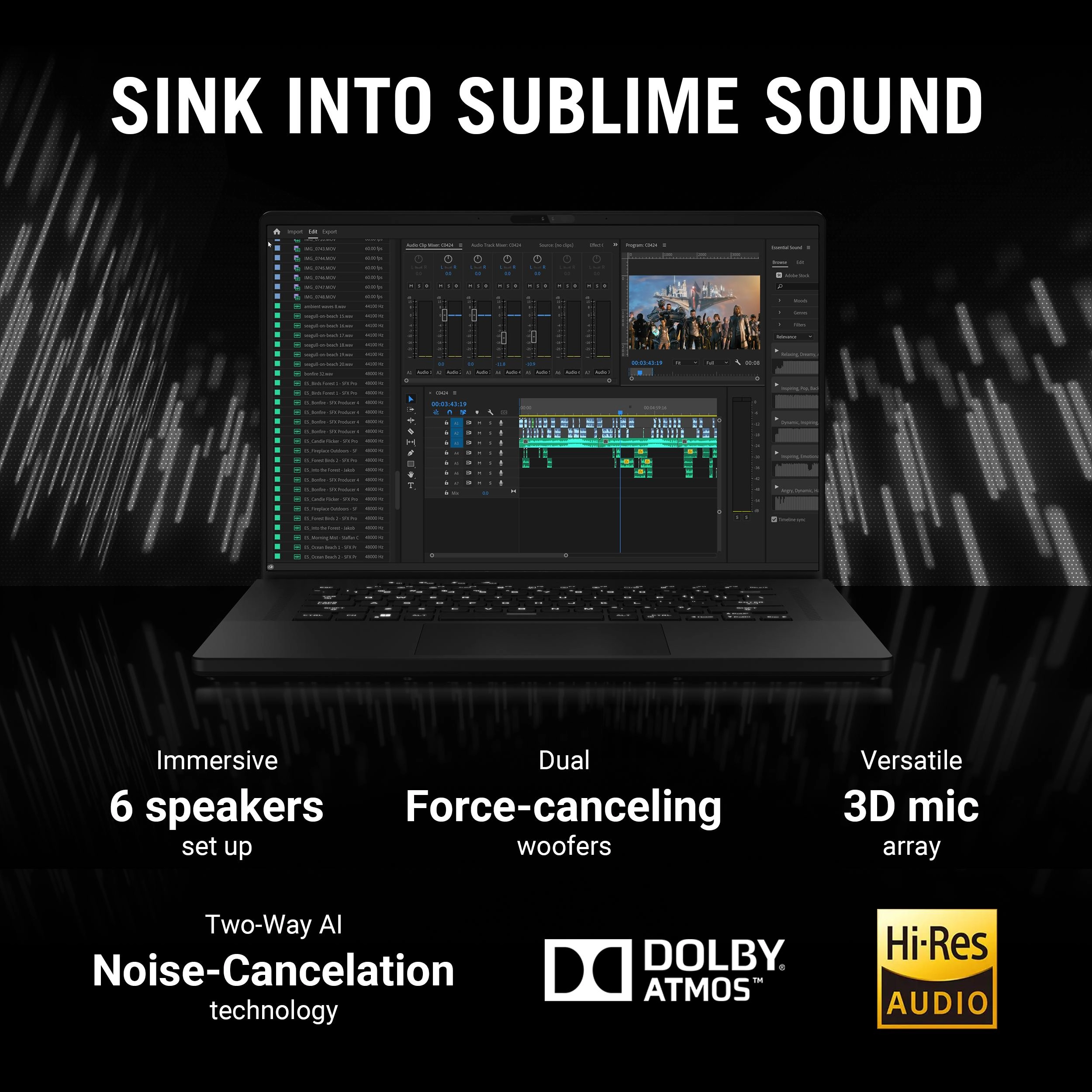 ROG Zephyrus M16 GU604VZ-N4055W - 16'' Core i9-13900H 32GB 1TB SSD