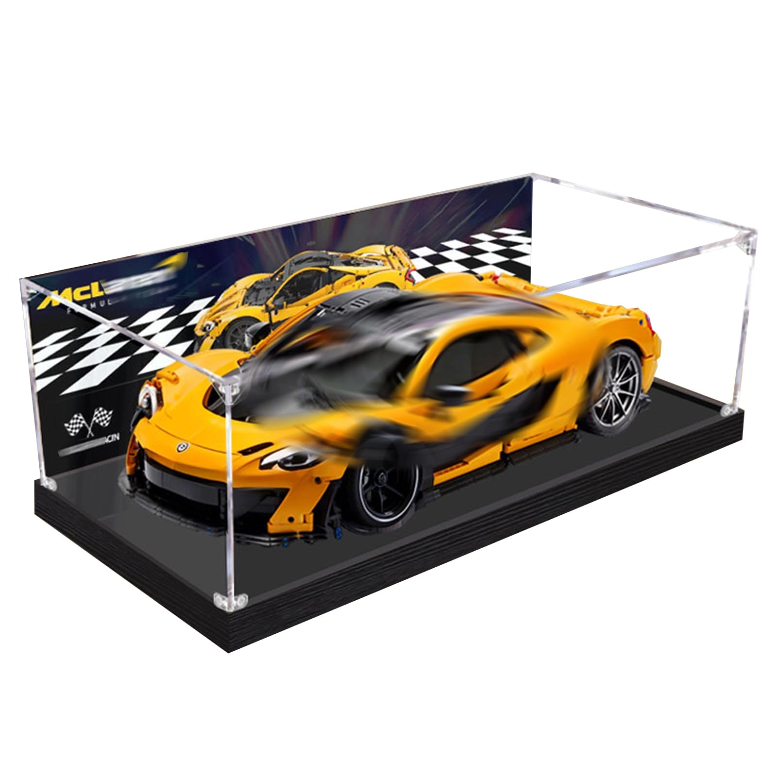 Acrylic Display Case - Compatible with Lego 62 x 30 x 20 cm