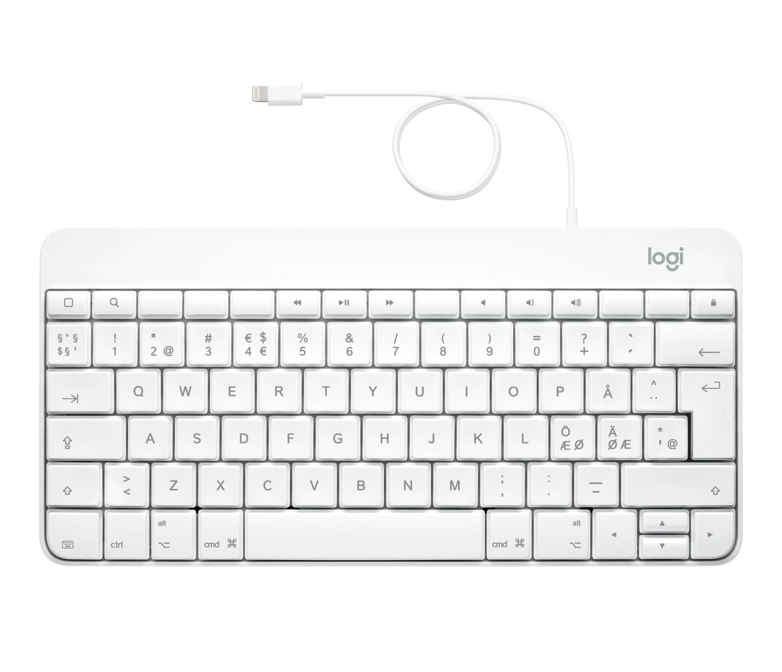 Logitech keyboard f/iPad 4/Mini - PN Wired