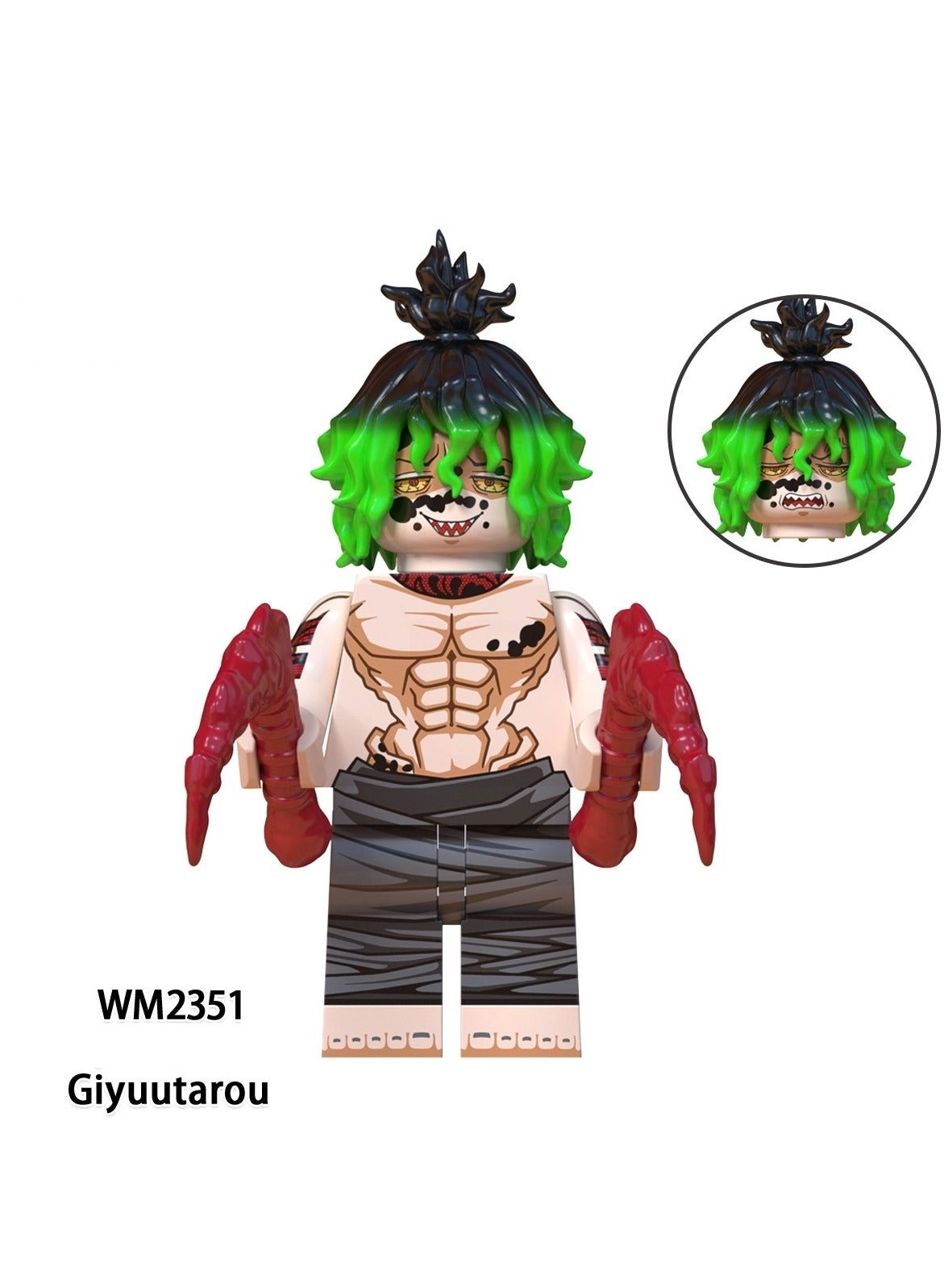 Anime Series Building Block - 8 pcs