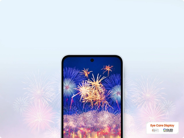 Bright and vibrant display