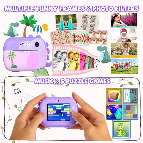 Kids Instant Print Camera