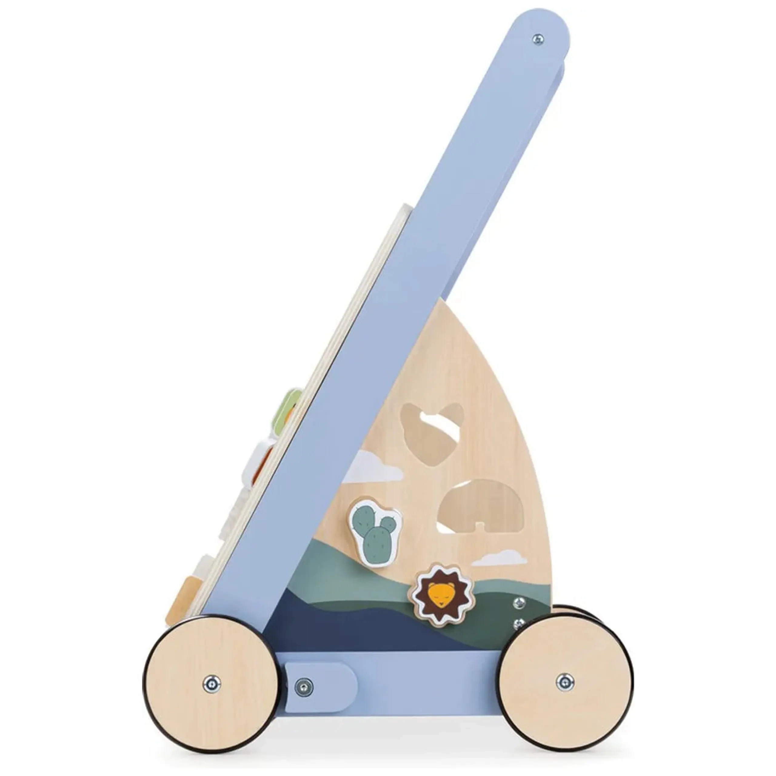 Motor Skills Wooden Baby Walker - 1 to 3 Years