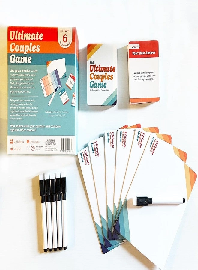 Ultimate Couples Game - Party Game for Adults 2-12 Players