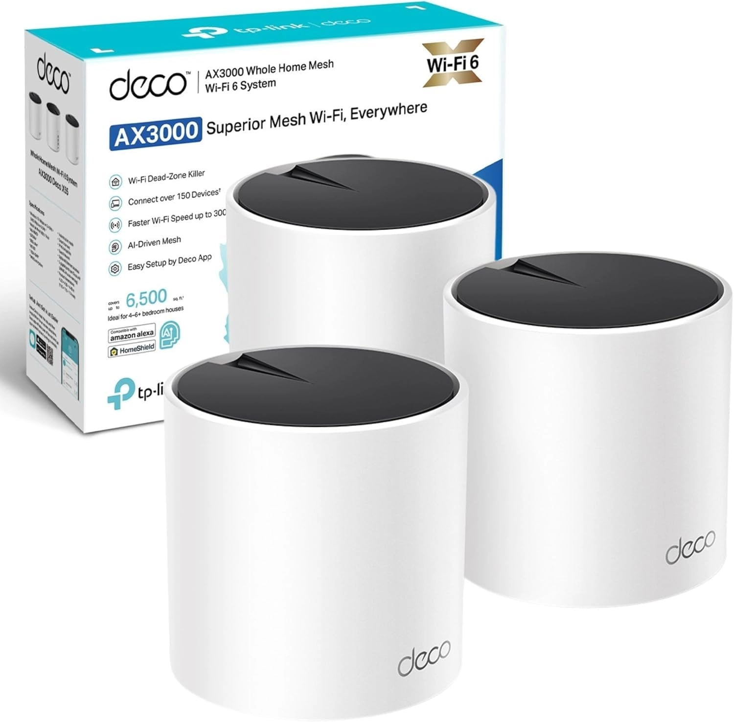 Deco X55 - WiFi 6 3 piece(s)