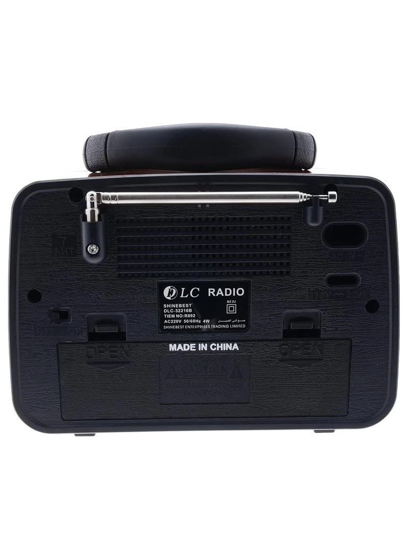 Portable Wireless Radio - Bluetooth SD Card USB