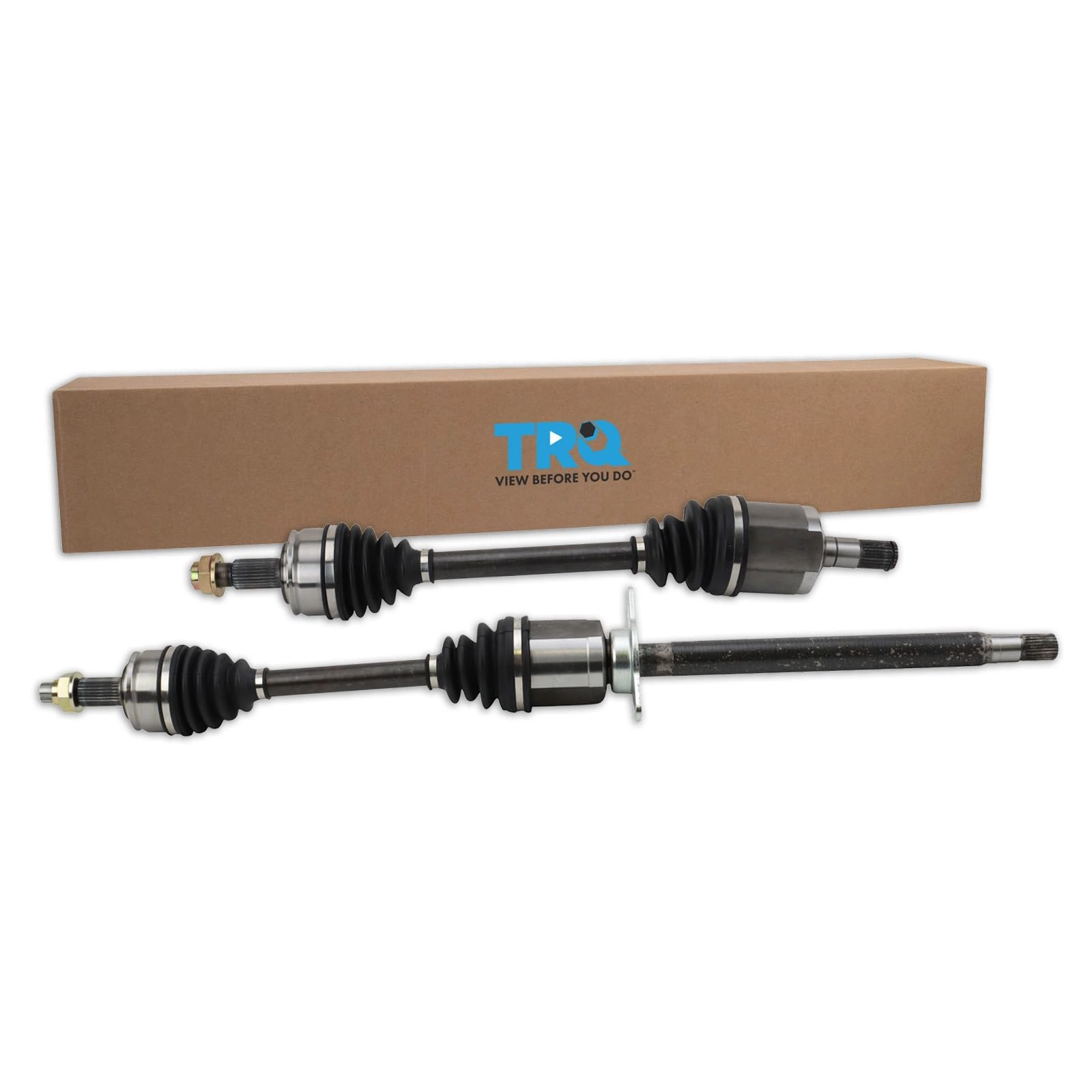TRQ CSA55623 - 2 Piece CV Axle Assembly Set Front Driver & Passenger Side